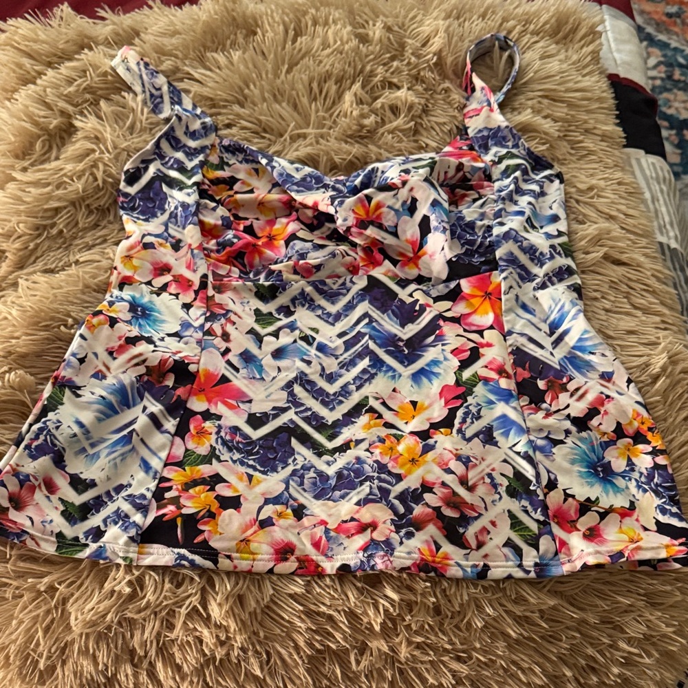 Tropical Floral Women's One Piece Swimsuit
